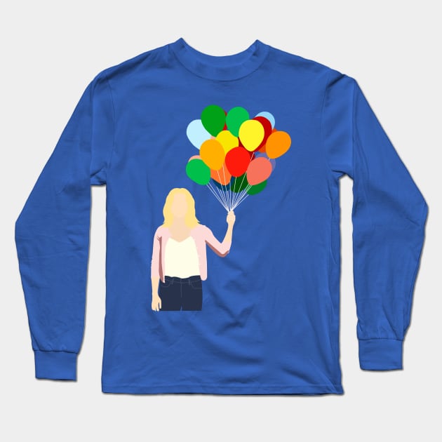 Eleanor with Balloons Long Sleeve T-Shirt by simonescha